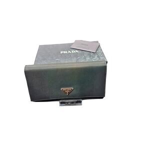 Prada Tesstuto Black Nylon Wallet